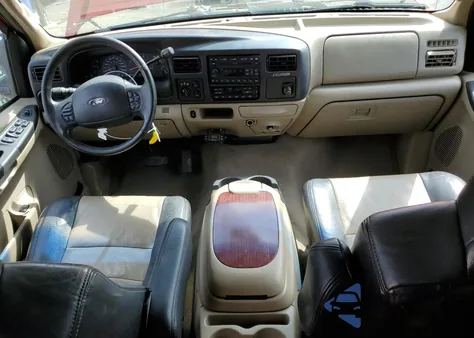 2005 Ford Excursion Eddie Bauer z USA, uszkodzony, nr VIN 1FMSU45P35ED45569